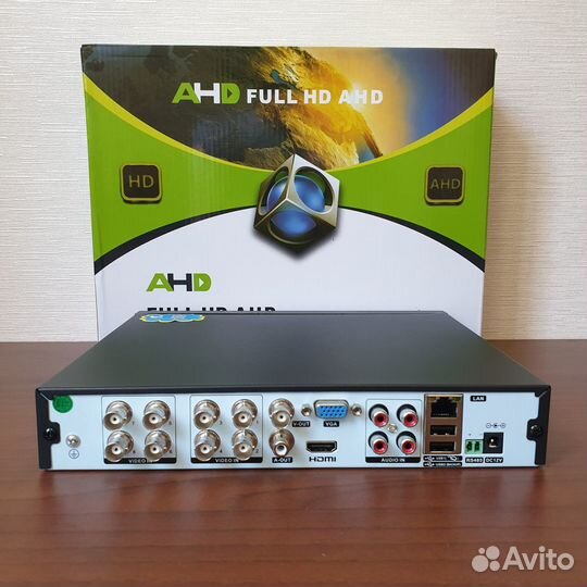 Видеорегистратор гибридный 8 каналов 2Мп