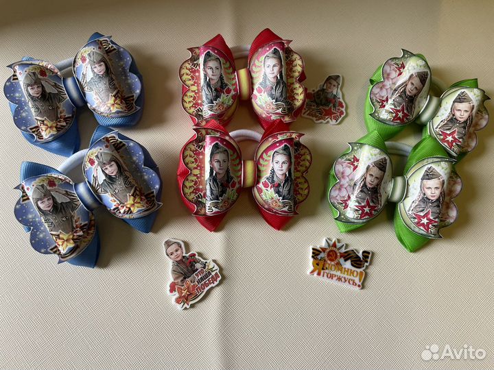 Банты 9 мая, на День Победы