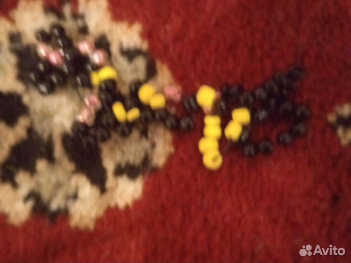 Лошадь из бисера