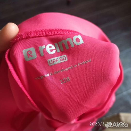 Плавательные шорты для девочки spf 50 Reima новые