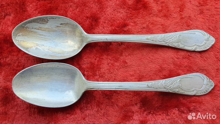 Вилки, ложки, ножи мельхиор