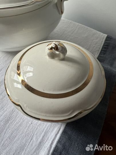 Супница масленка СССР