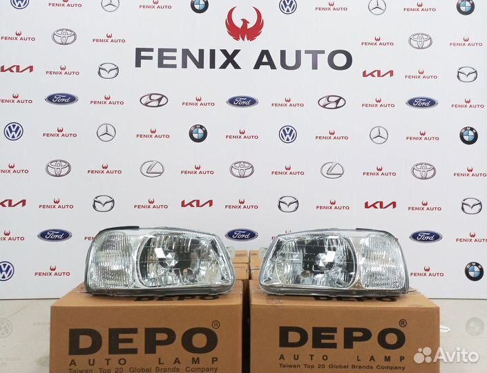 Hyundai Accent Фара depo Тагаз