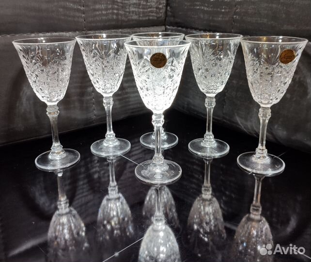 Хрустальные рюмки Франция Cristal dArques