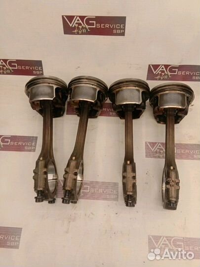 Поршень шатун 1.4 CAX caxa tiguan passat