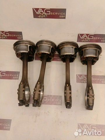 Поршень шатун 1.4 CAX caxa tiguan passat