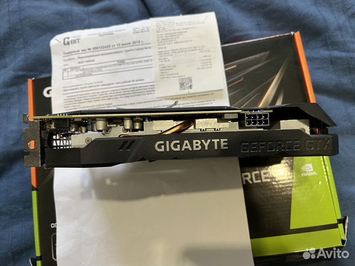 Видеокарта Gigabyte GeForce GTX 1660 OC 6G, 6GB