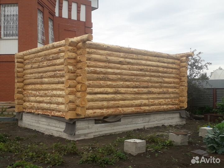 Сруб для бани