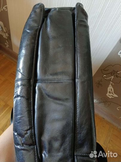 Мужской кожаный портфель