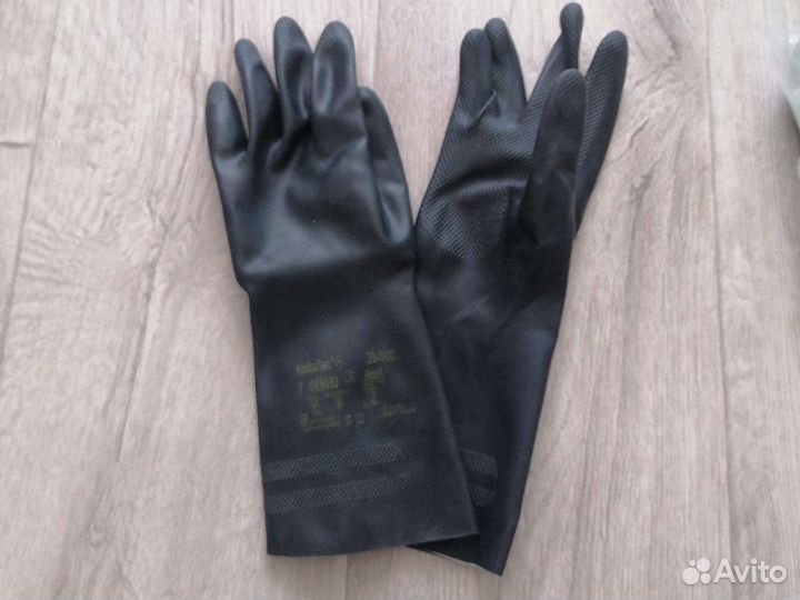 Перчатки резиновые каучук