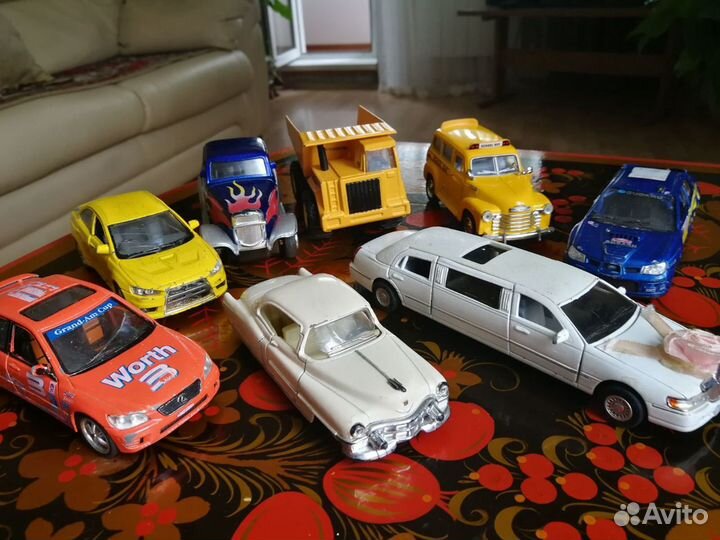 Машинки металические