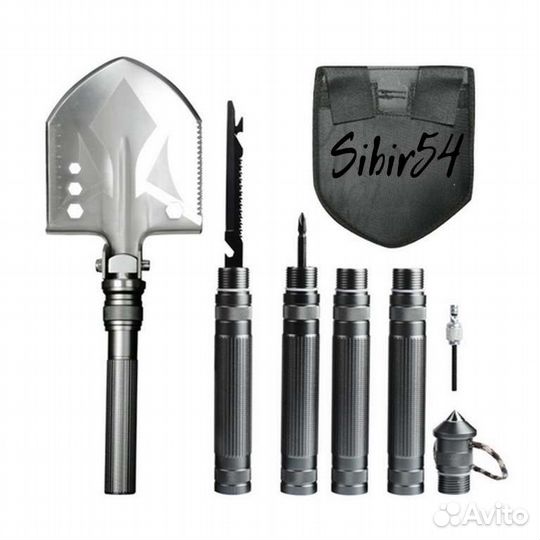 Много функциональная лопата туристическая