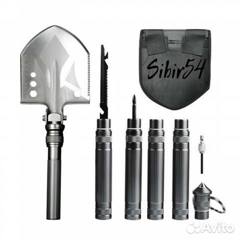 Много функциональная лопата туристическая