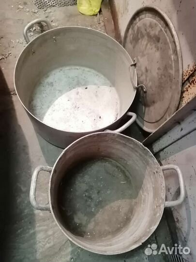 Бак, кастрюля алюминиевая