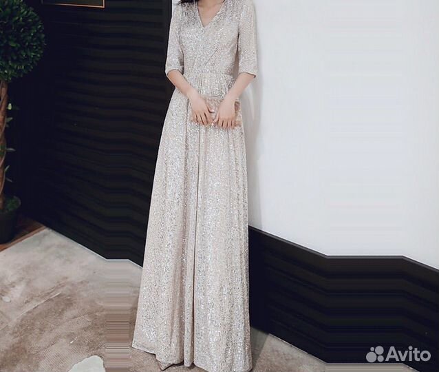 Платье вечернее свадебное 48 50