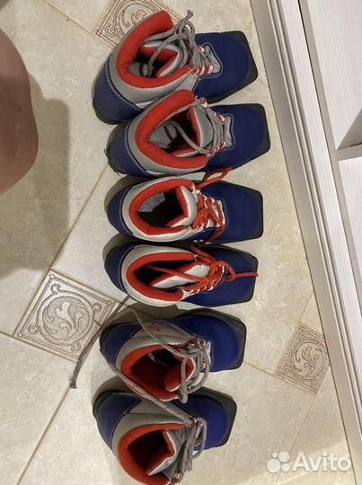 Ботинки для лыж детские