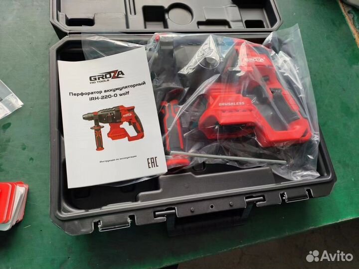 Перфоратор аккумуляторный Groza iRH-220-0 wolf