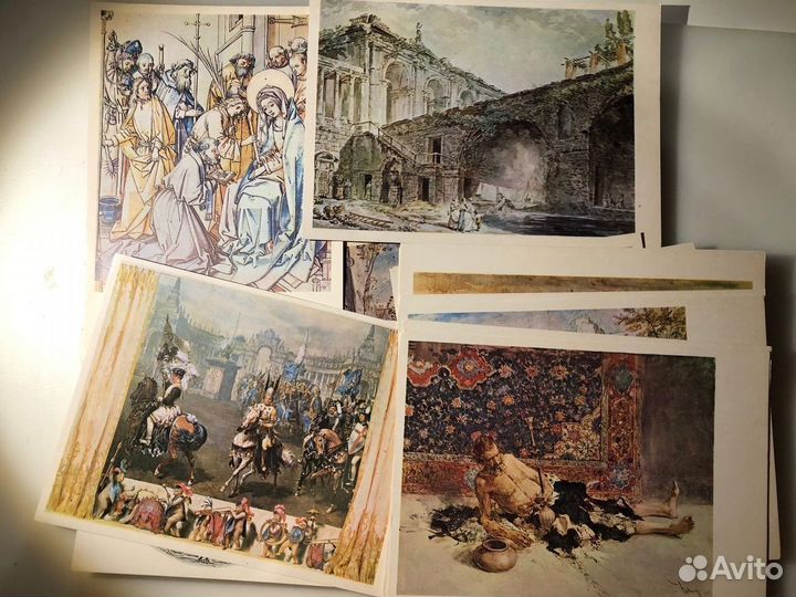 Винтажные открытки Aurora Art Publishers