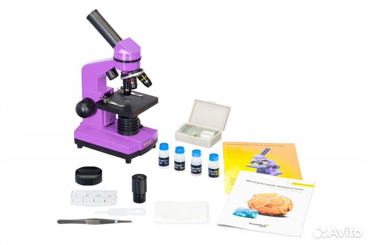Микроскоп Levenhuk Rainbow 2L Amethyst