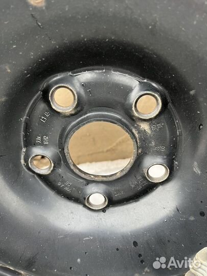 Диски r16 Skoda vw 5 112 колпаки оригинал