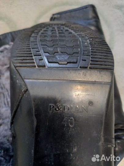 Сапоги женские натуральная кожа