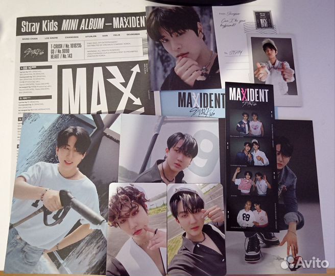 Альбом stray kids maxident