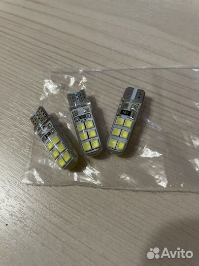 Диодные лампы подсветки номера, дхо, габариты