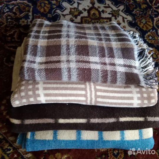 Одеяло шерсть бу