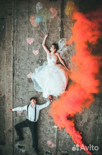 Цветной дым. Для фотосессий и праздника