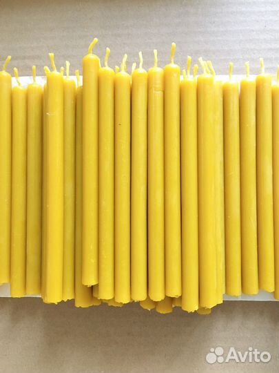 Свечи из пчелиного воска