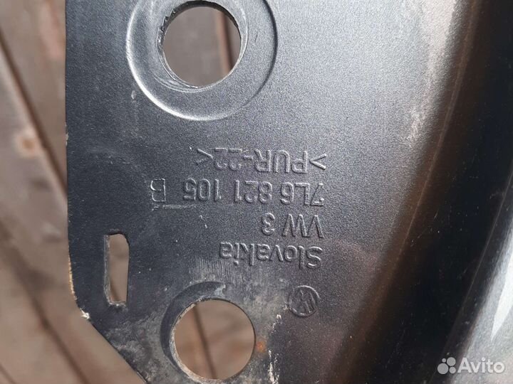 Крыло переднее Фольксваген Туарег 1 оригинал