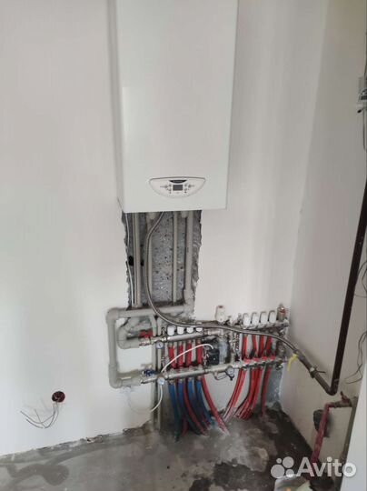 Монтаж отопление водоснабжение канализация