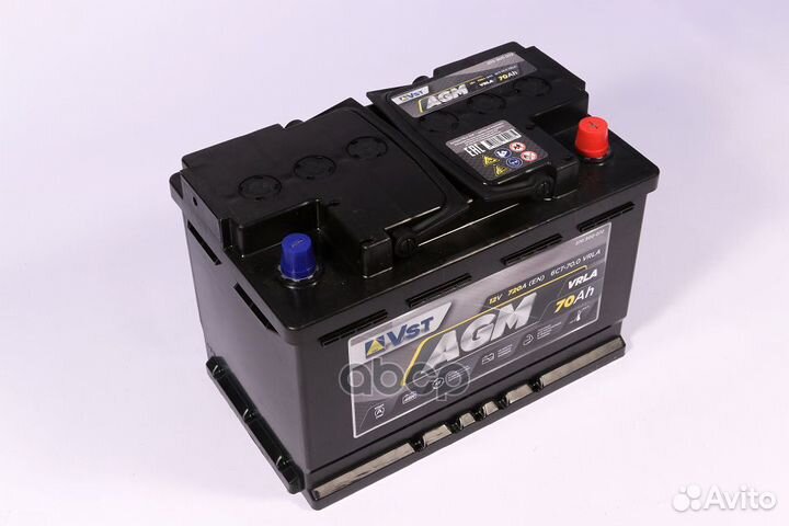 Батарея аккумуляторная VST AGM Stop&Go 70А/ч 720А