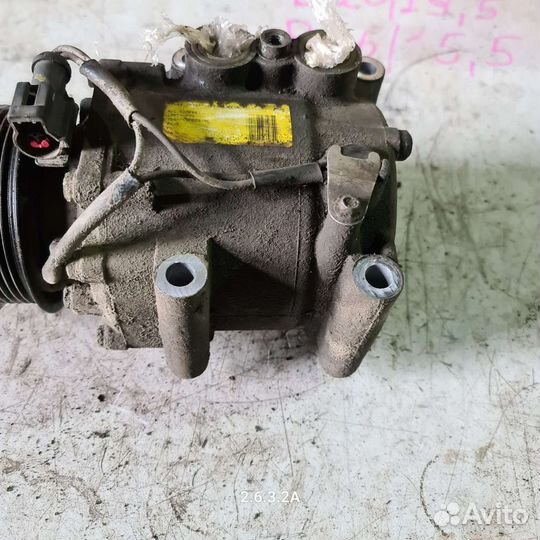 Компрессор кондиционера ford fiesta mk5