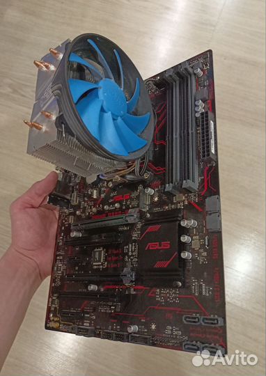 Материнская плата с процессором ryzen 5 1600