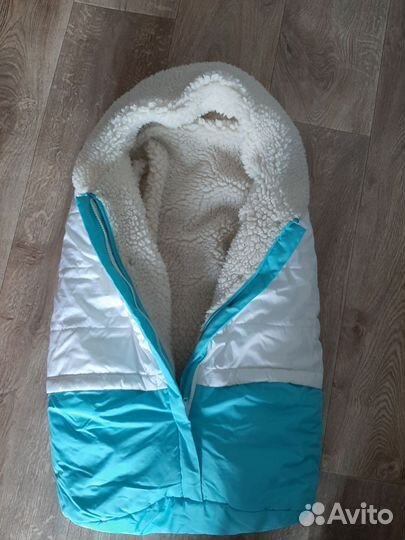 Зимний конверт в коляску