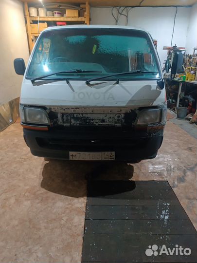 Toyota hiace в разбор