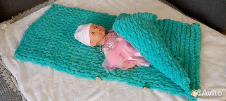 Конверт в коляску для новорожденных