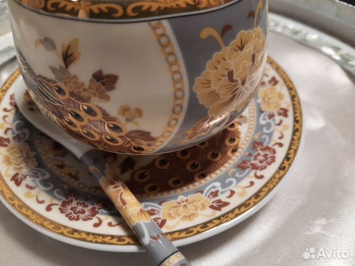 Сервиз чайный и кофейный Павлин