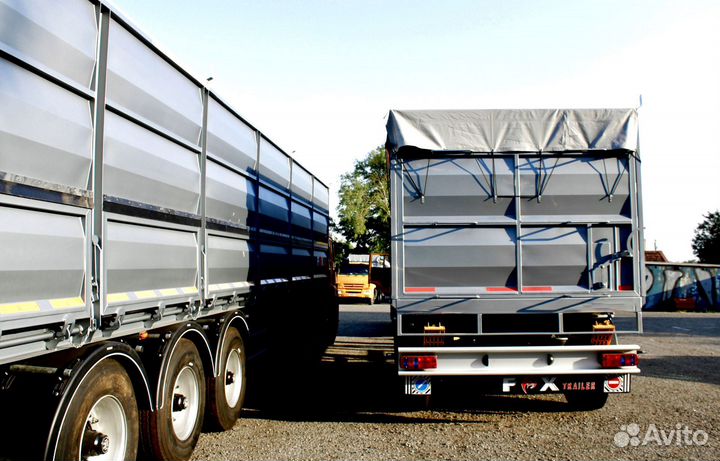 Полуприцеп зерновоз FOX Trailer Зерновоз-бортовой 4 оси, 2023
