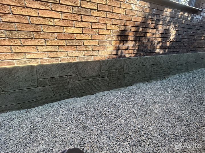 Отделка цоколя