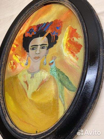 Картина маслом, портрет, этюд, масло