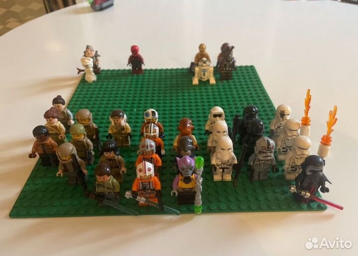 Lego Star Wars минифигурки повстанцев