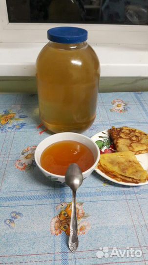 Мёд 2023г акация с разнотравием