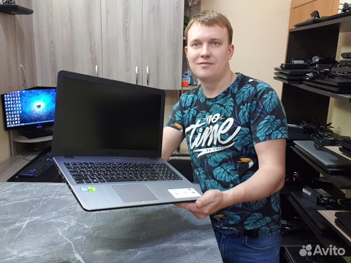 Ноутбук Asus / Nvidia 940mx / Intel core i3