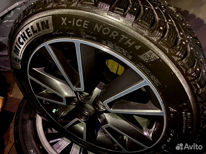 Skoda VAGr17 borbet оригинал,Michelin X-ice north4