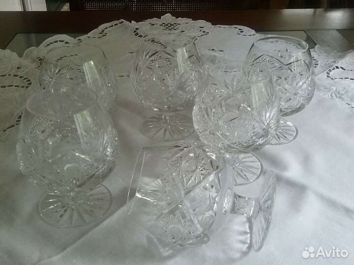 Бокал для коньяка. Хрусталь, Чехословакия