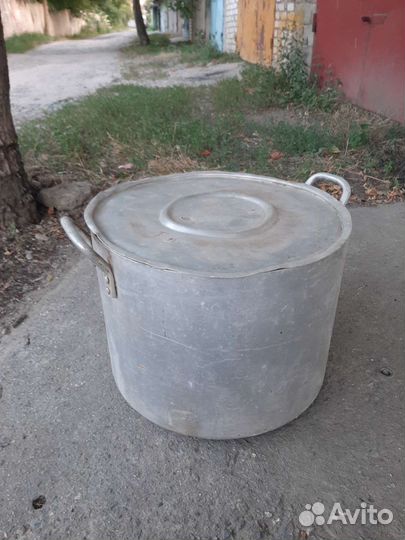 Кастрюля алюминиевая 50 литров