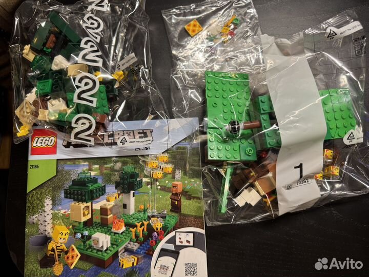 Lego minecraft 21165 пасека оригинал