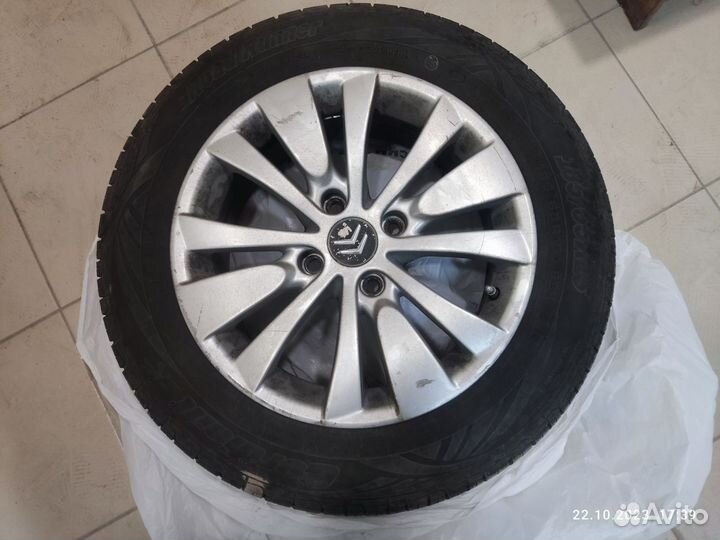 Колеса peugeot r15